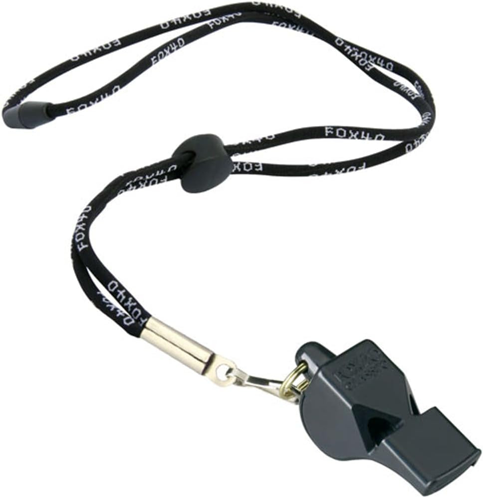 Classic Official Whistle with Breakaway Lanyard