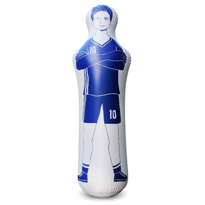 160Cm New PVC Adult Kids Inflatable Football Training Goal Air Soccer Training Dummy Tool Inflatable Practicing Mannequin Shield