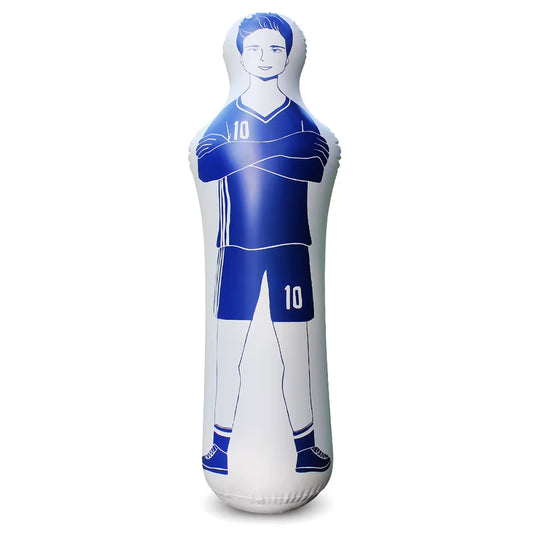 160Cm New PVC Adult Kids Inflatable Football Training Goal Air Soccer Training Dummy Tool Inflatable Practicing Mannequin Shield