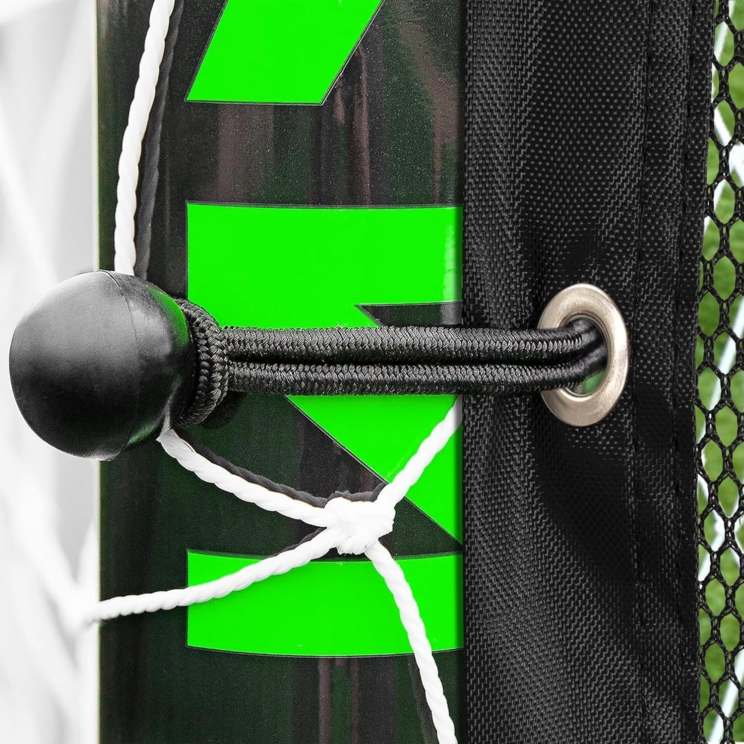 Soccer Goal Target Net - Training Aid with 7 Scoring Zones for Enhanced Soccer Shooting Practice (Net Only)