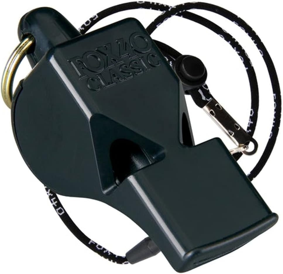 Classic Official Whistle with Breakaway Lanyard