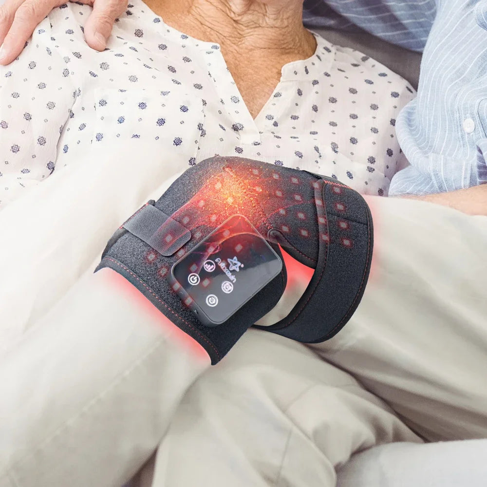 660Nm Red Light Knee Pad Leg Joint Shoulder Elbow 850Nm near Infrared Light Skin Care Support Knee Pain Relief Inflammation