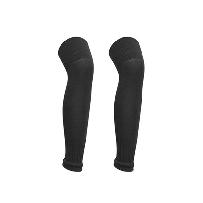 1Pair Football Sock Calf Sleeves Adult Knee Protection Sports Socks High Tube Breathable Soccer Leg Warmers Shin Guard