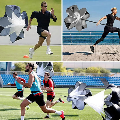 Speed Training Resistance Parachute for Running Training Drag Parachute Soccer Speed Parachute Equipment Physical Accessori Y0K0
