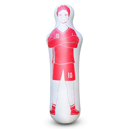 160Cm New PVC Adult Kids Inflatable Football Training Goal Air Soccer Training Dummy Tool Inflatable Practicing Mannequin Shield