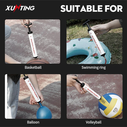 Xunting Pedal MTB Bicycle Pump MTB Bike Ball Air Pump Inflatorschrader Bicycle Pumps Compact Inflation Accessories for Swimming