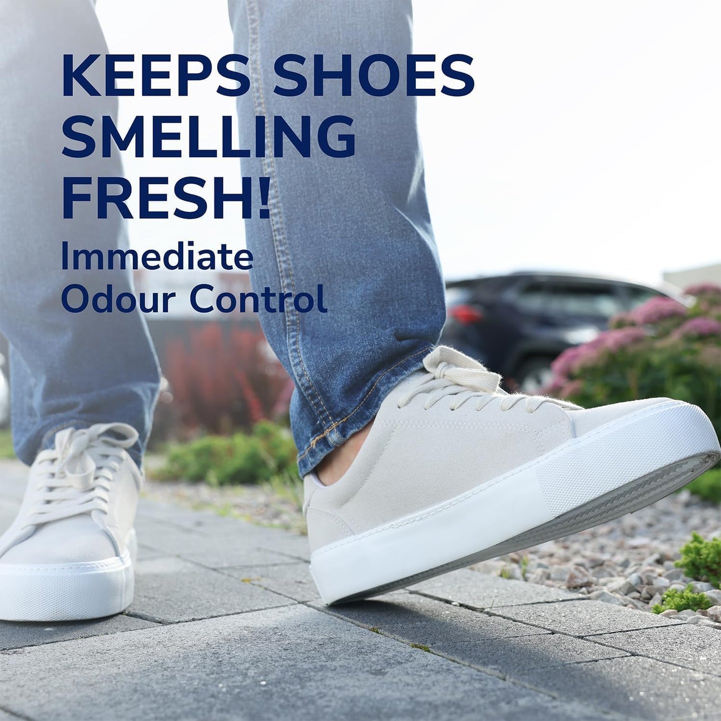 Shoe Deodoriser Balls - Keeps Shoes, Football Boots, Gym Bags Smelling Fresh, Clinically Tested Shoe Deodoriser with All-Day Freshness, Reusable and Long-Lasting, Shoe Odour Eliminator