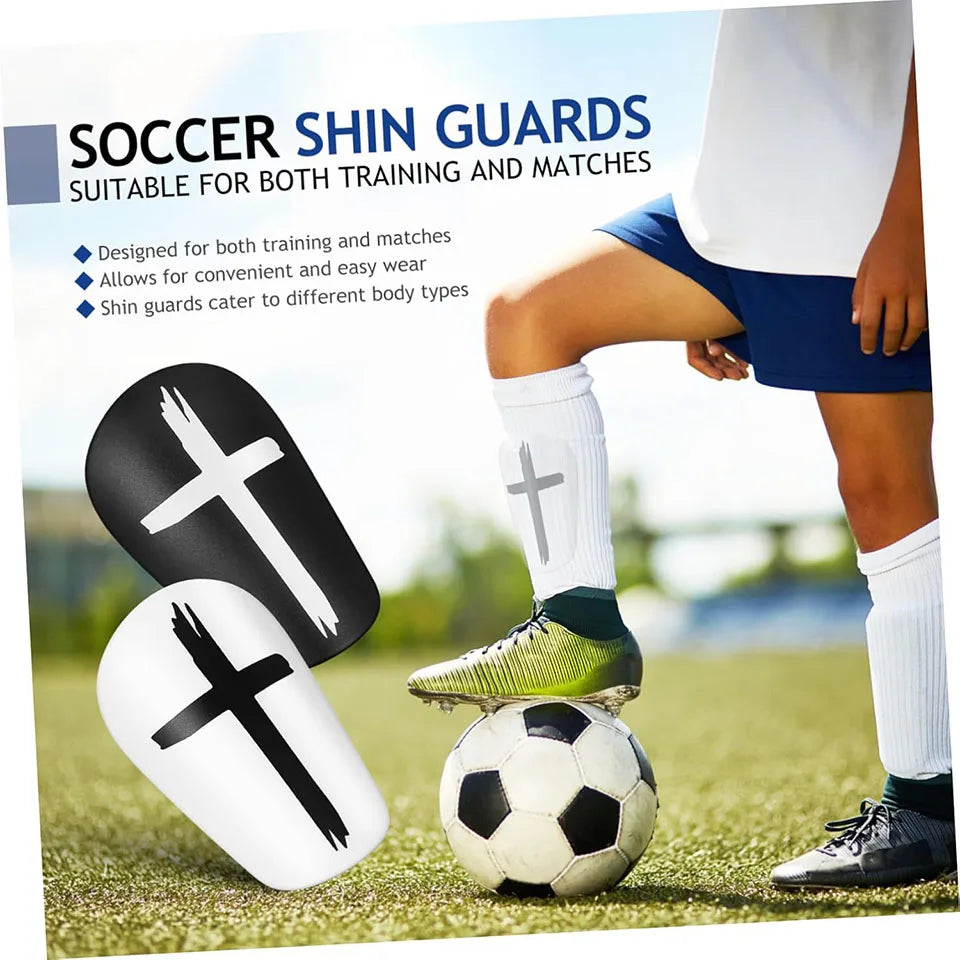 1 Pair Soccer Shin Guards Protective Gear & Shin Pads for Soccer Training &Matches Essential Soccer Gear for Kids Youth