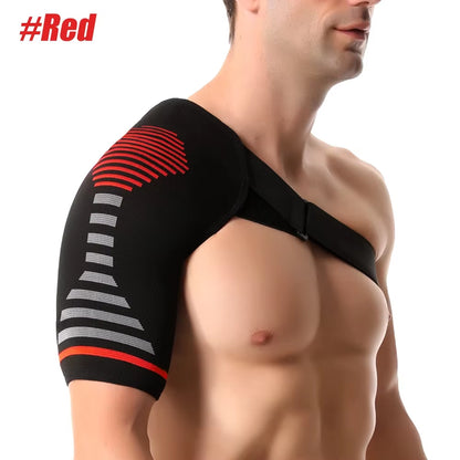 Compression Shoulder Brace with Powerknit Compression Technology | Shoulder Orthopedic Brace for Men & Women | Torn Rotator Cuff