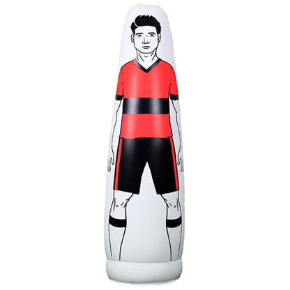 160Cm New PVC Adult Kids Inflatable Football Training Goal Air Soccer Training Dummy Tool Inflatable Practicing Mannequin Shield