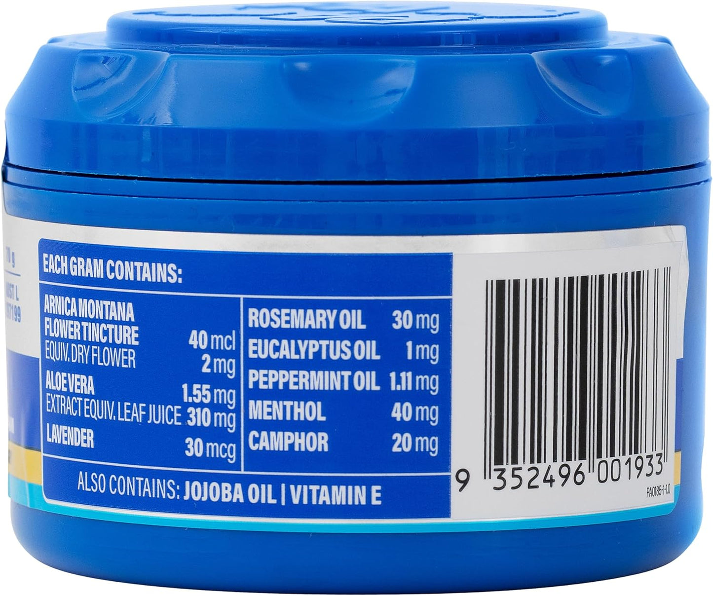 Forte+ Sub Zero Cold Cream 70g - Effective Relief for Mild Arthritis, Joint and Muscle Pain with Arnica, Menthol, Eucalyptus, Camphor, and Aloe Vera - Australia's Leading Topical Anti-inflammatory Brand - Non-Greasy, Fast-Absorbing Formula