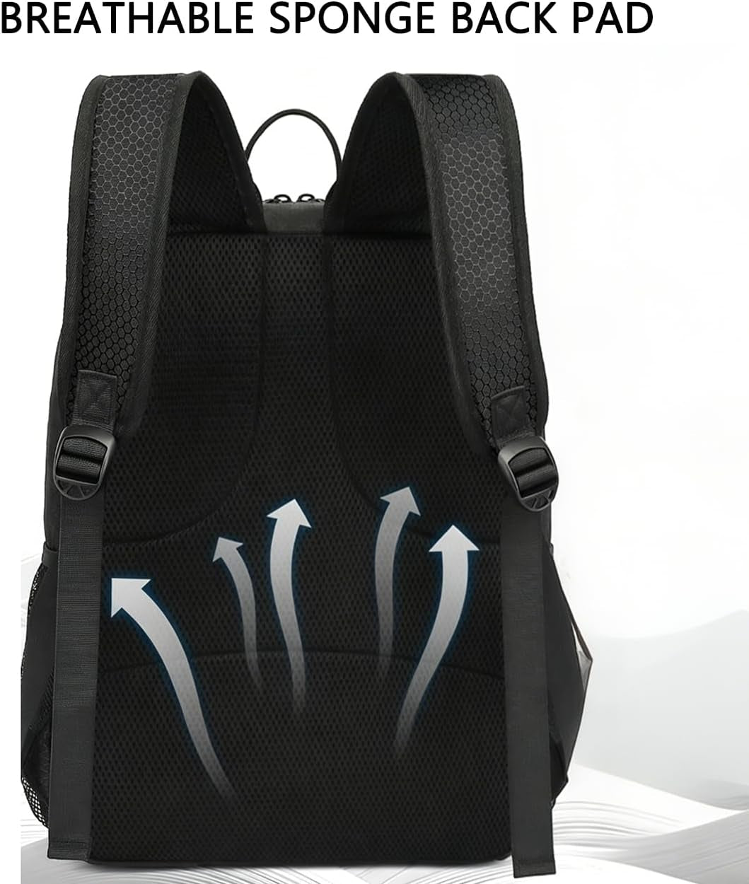 Soccer Bag,Large Sports Bag with with Separate Ball & Shoe Compartments,Youth Soccer Backpack for Basketball
