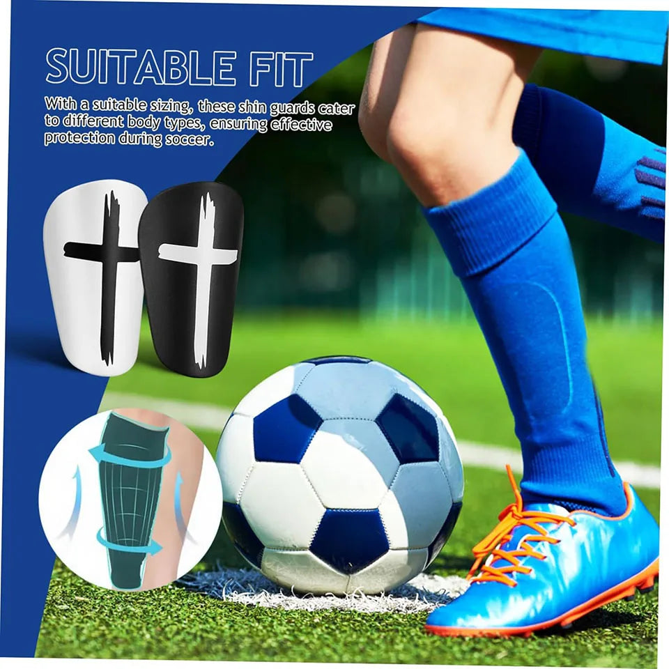 1 Pair Soccer Shin Guards Protective Gear & Shin Pads for Soccer Training &Matches Essential Soccer Gear for Kids Youth