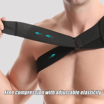 Compression Shoulder Brace with Powerknit Compression Technology | Shoulder Orthopedic Brace for Men & Women | Torn Rotator Cuff