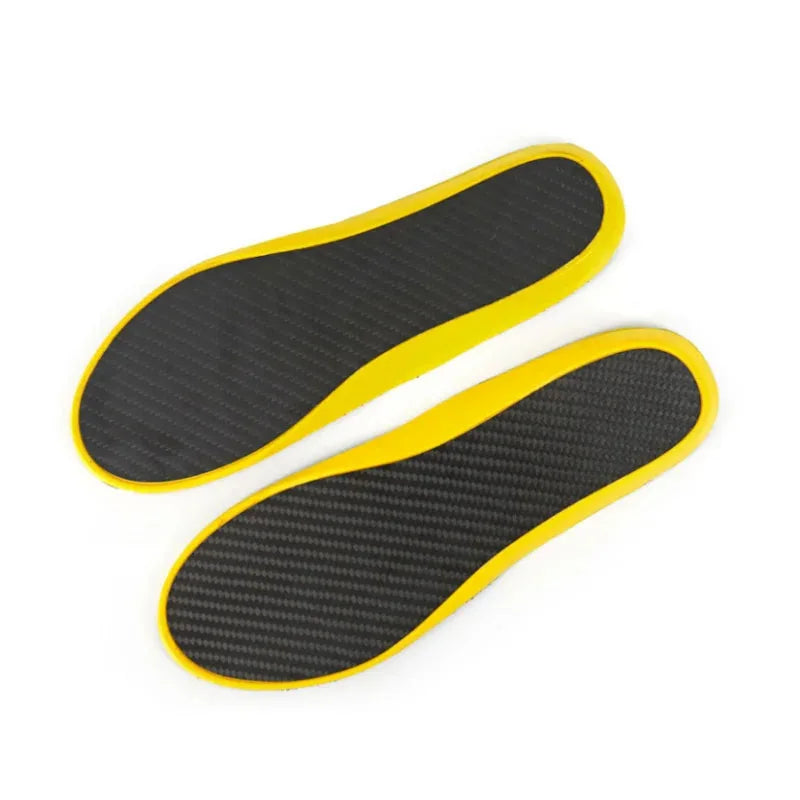 1Pair Full Shoe Sole Carbon Plate High Quality Sports Insoles Plantar High Elastic Pad Carbon Fiber Fasciitis Man Running