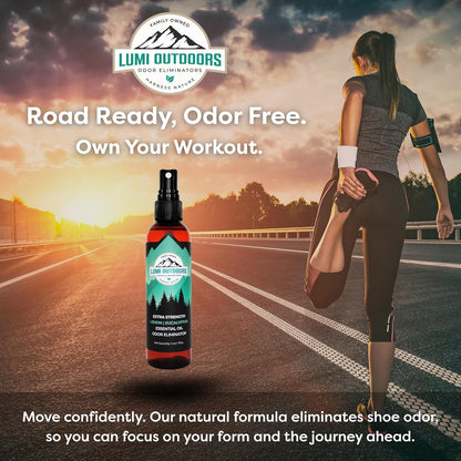 Shoe Deodoriser & Odor Eliminator Spray - Natural Shoe Deodorizer Smell Eliminator by  - Extra Strength Eucalyptus Lemongrass Freshener (Pack of 1)