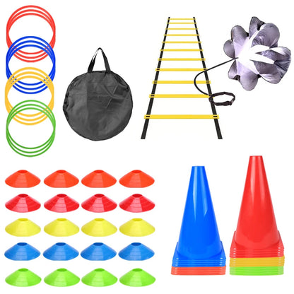 1Set Agility Ladders Nylon Straps for Speed Training and Sports Flexibility Agility Football Training Energy Ladder Equipment